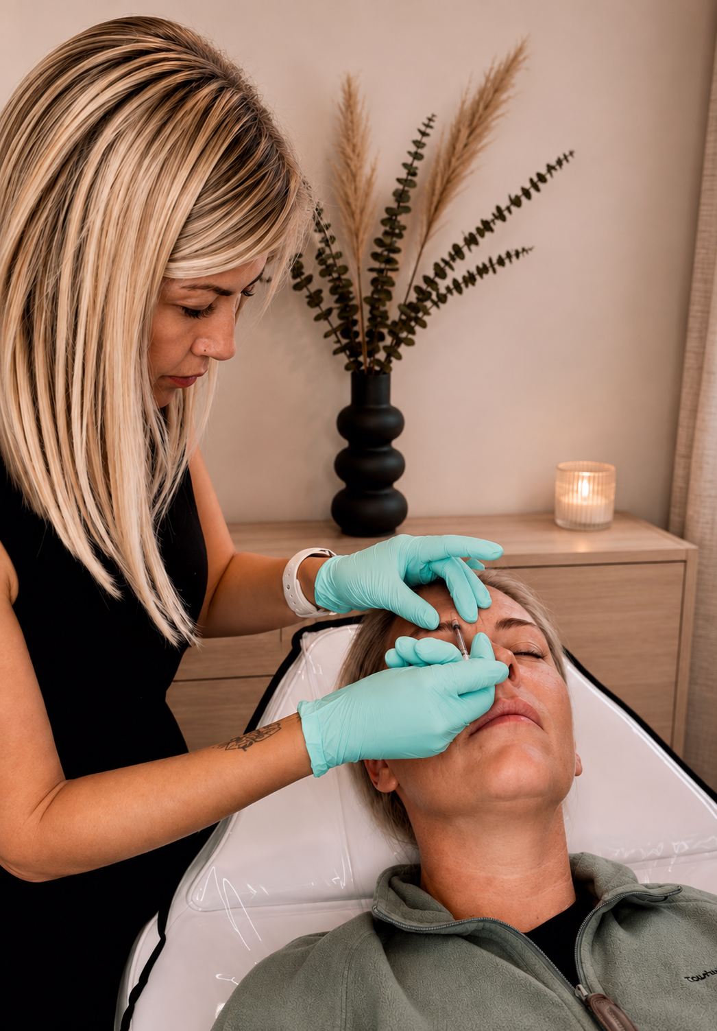 An anti-wrinkle treatment at The Aesthetics Studio in Ballymoney